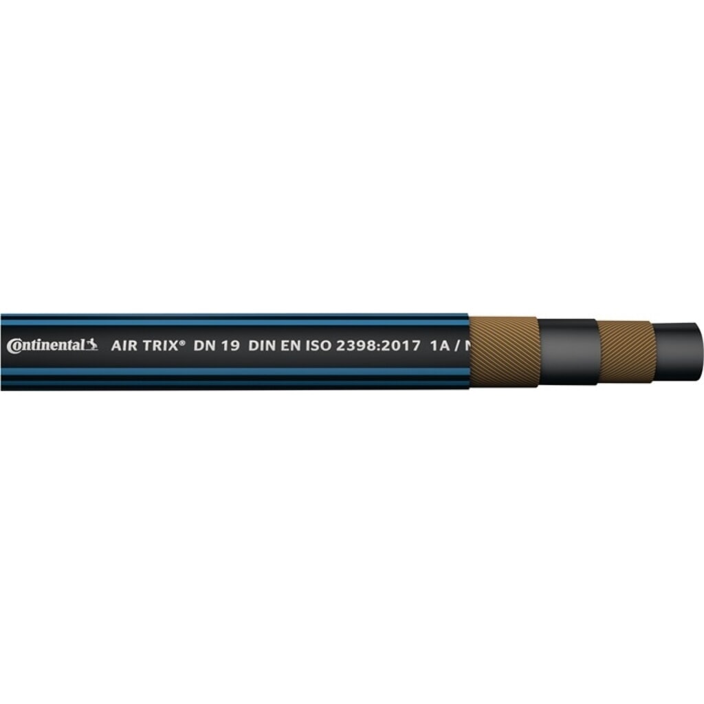 CONTINENTAL Pressluftschlauch AIR TRIX®, Länge 40 m, Innen-Ø 19 mm Außen-Ø 31 mm, Rolle, schwarz SBR Produktabbildung: CONTINENTAL Pressluftschlauch AIR TRIX®, Länge 40 m, Innen-Ø 19 mm Außen-Ø 31 mm, Rolle, schwarz SBR