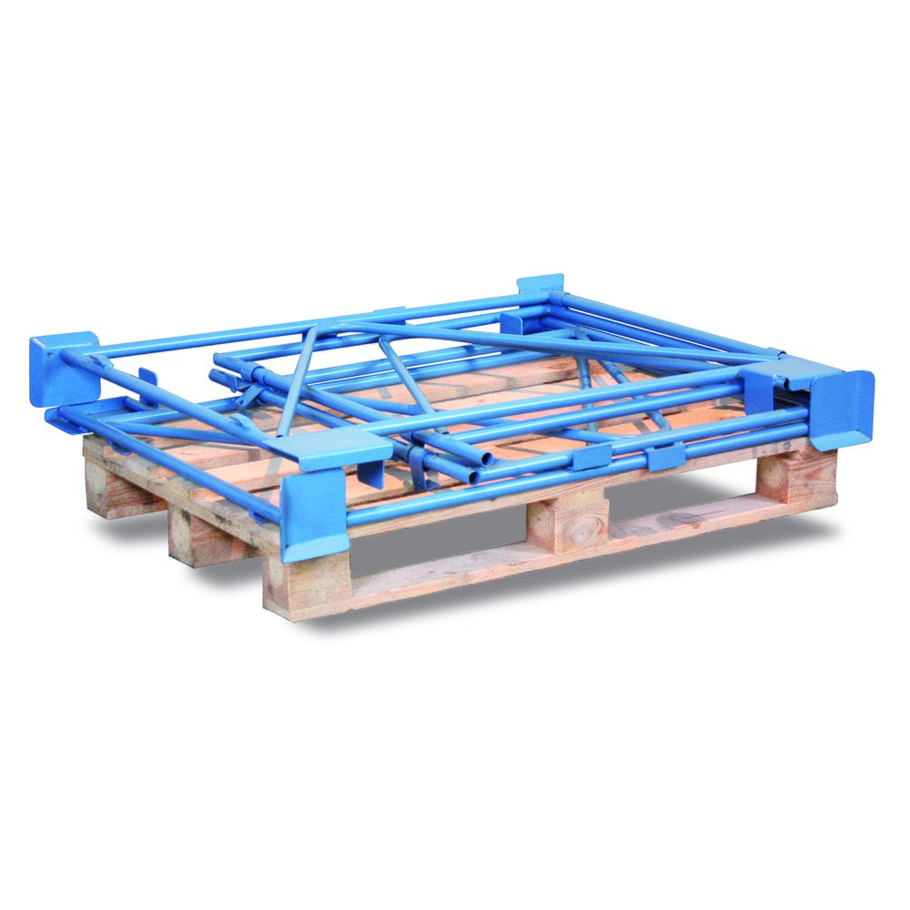 Productafbeelding nr. 2: Roosteropzetframe CORDES, 4 diagonale buizen, voor europallets, gelakt, hoogte 800 mm