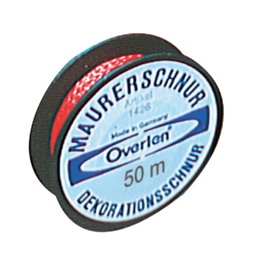 Illustration du produit: Cordelette de carreleur 50 m 10 kg rouge OVERMANN
