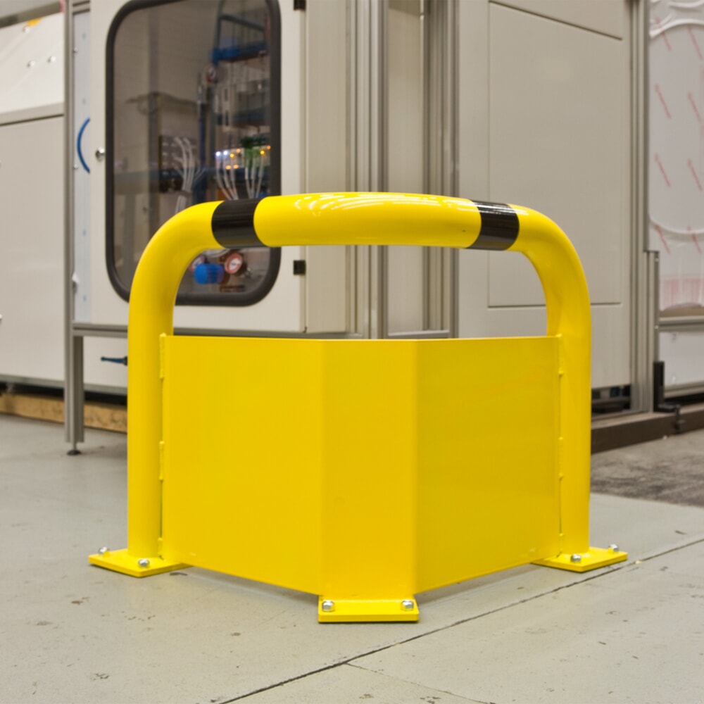 Product image no. 2: Corner hoop guard with underride barrier, indoor use, HxW 600 x 600 mm