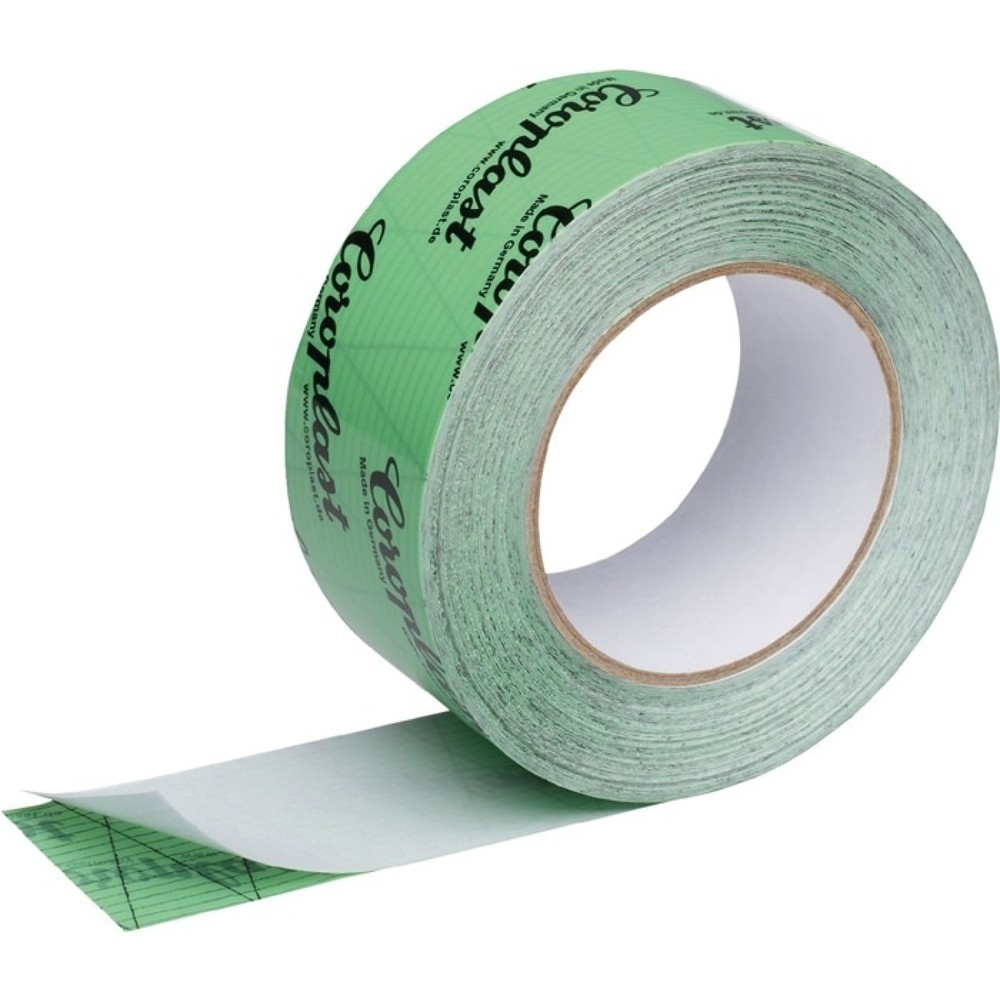 Illustration du produit: COROPLAST Bande adhésive spéciale film 1410 RPX, longueur 25 m largeur 60 mm, vert, rouleau