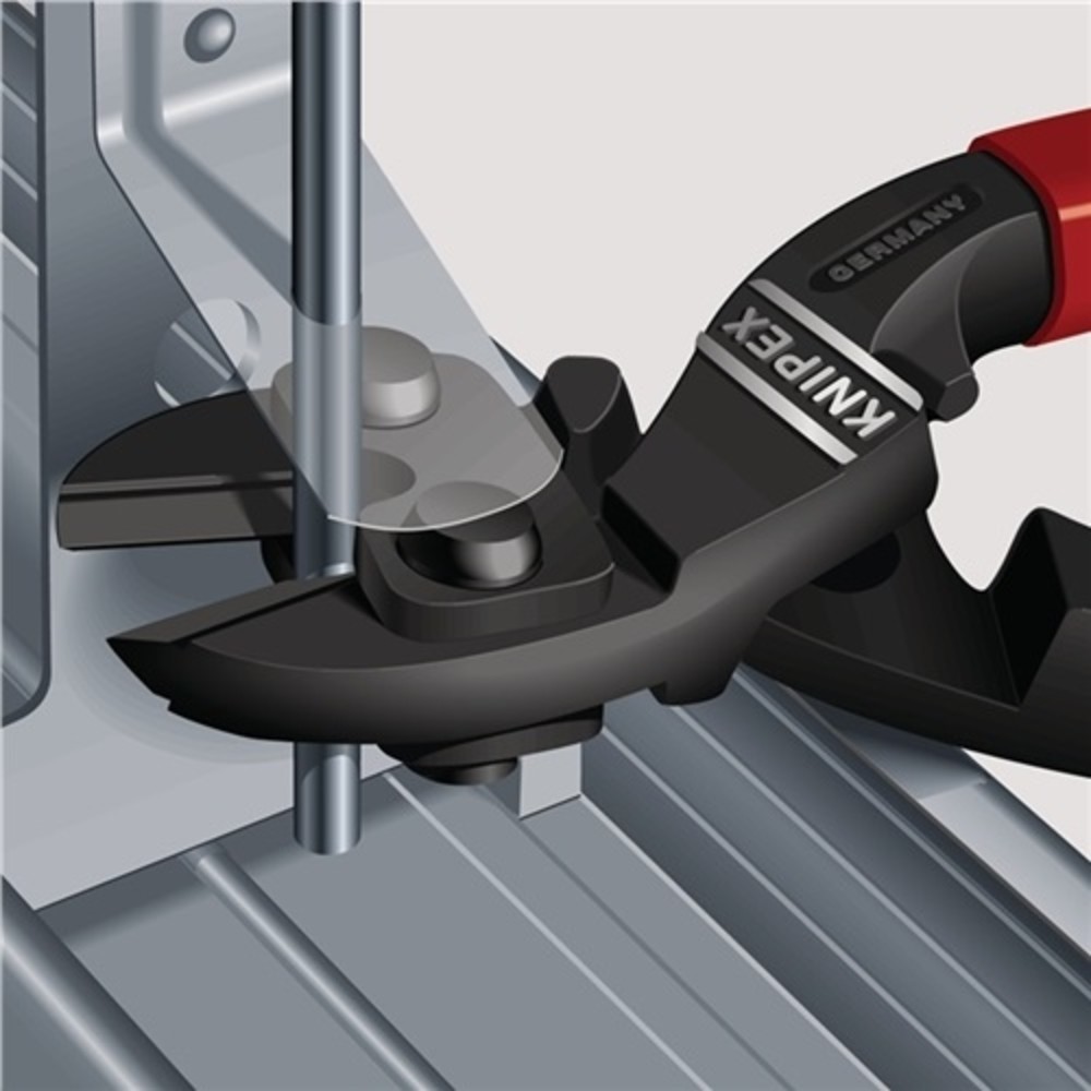 N° de l'image du produit 2 : Coupe-boulon compact CoBolt longueur 200 mm gaines multicomposant droit avec évi