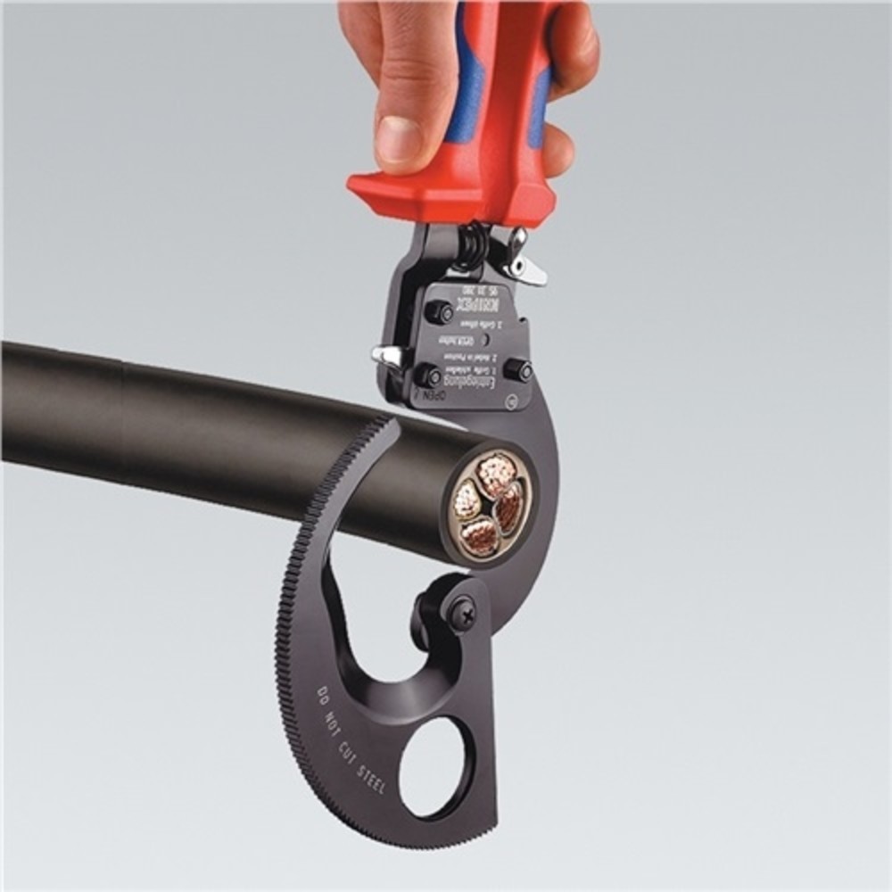 N° de l'image du produit 2 : Cisaille à câbles L. totale 250 mm max. 32 (240 mm²) mm gaines multicomposant KN