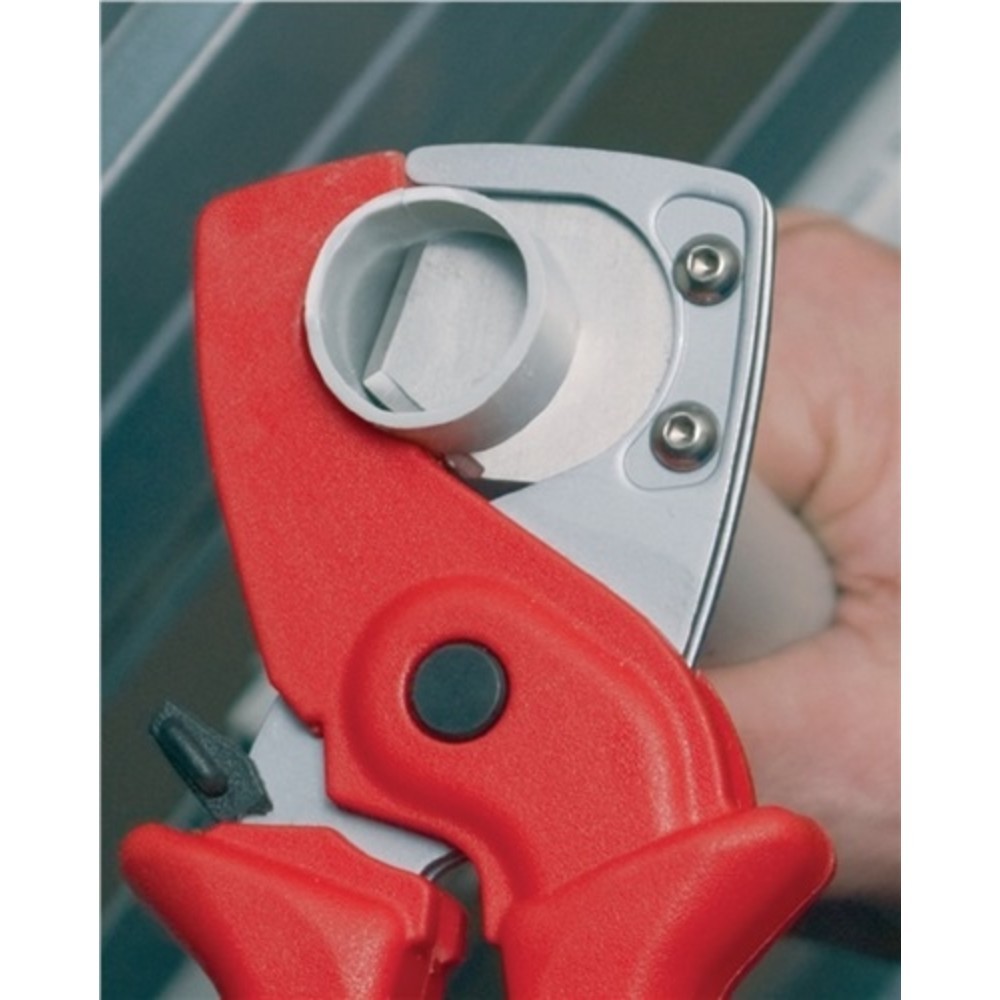 N° de l'image du produit 2 : Coupe-tubes pour D. de canalisations 25 mm longueur 185 mm plastique KNIPEX