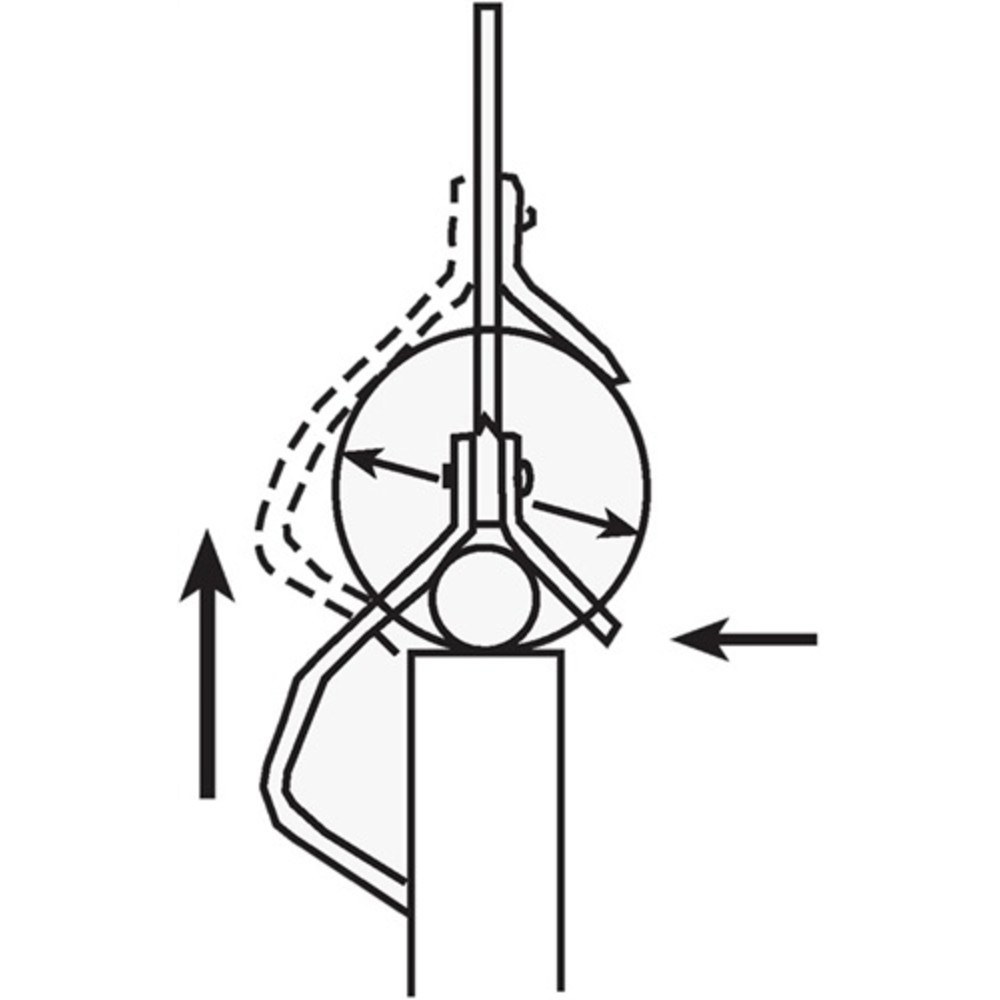 N° de l'image du produit 3 : Couteau à dénuder no. 28 G Secura longueur totale 170 mm avec lame droite JOKARI