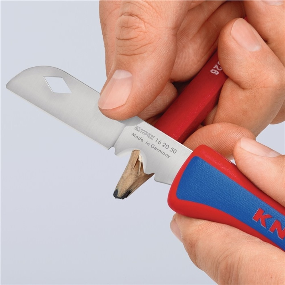 N° de l'image du produit 7 : Canif d'électricien longueur 120 mm lame pliable SB KNIPEX