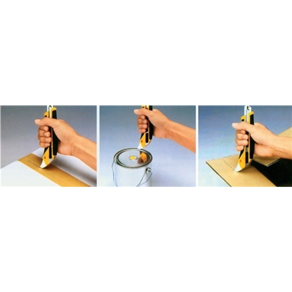 N° de l'image du produit 2 : Cutter largeur des lames 18 mm longueur 155 mm avec roulette de blocage OLFA