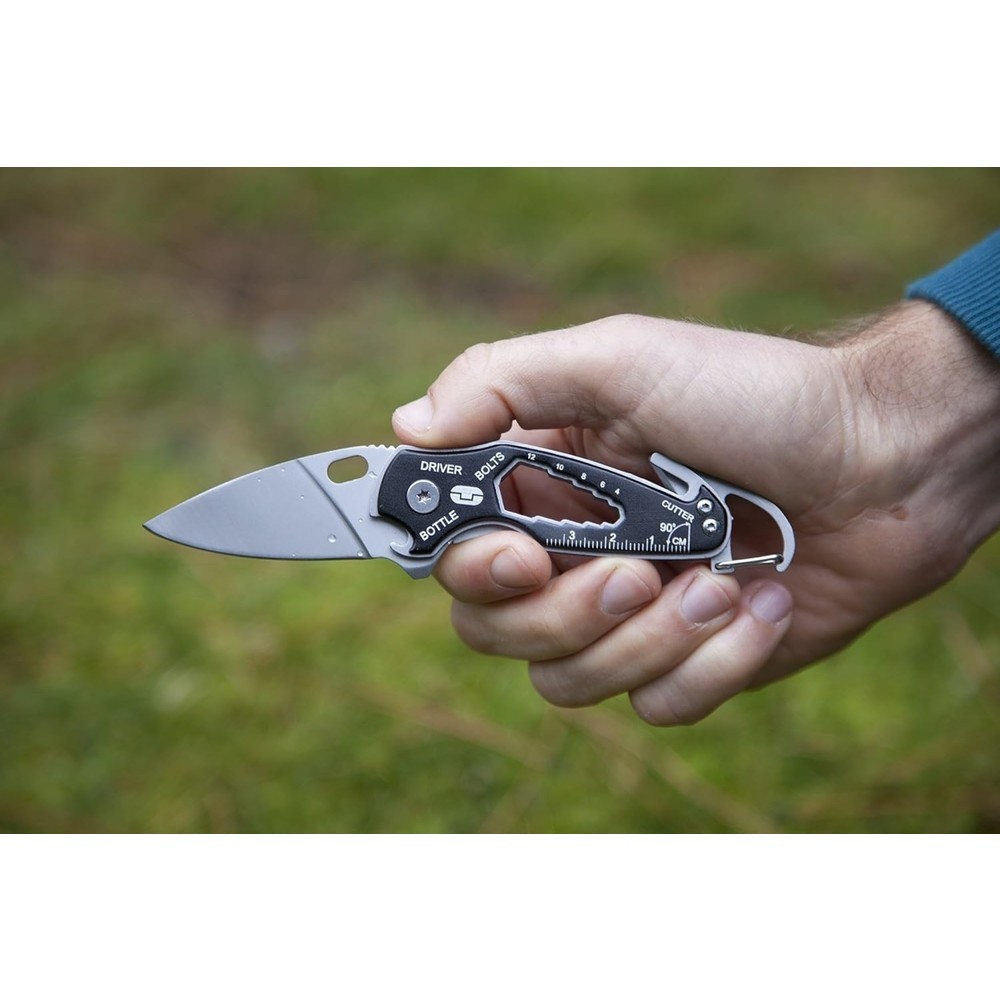 N° de l'image du produit 3 : Couteau universel SmartKnife longueur totale 100 mm longueur des lames 55 mm pli