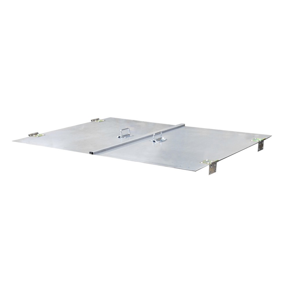 Illustration du produit: Couvercle en 2 parties pour conteneur universel Bauer® type UC