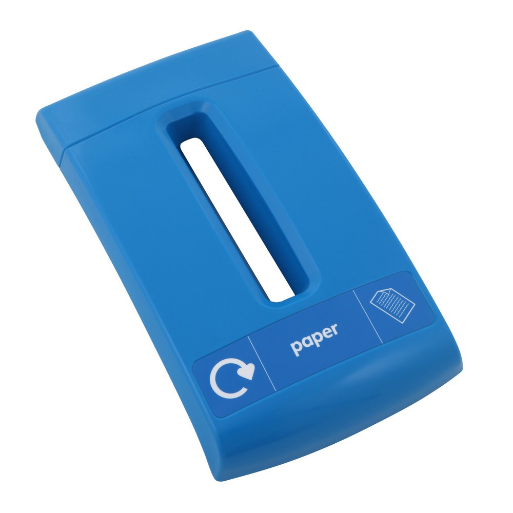 Illustration du produit: Couvercle papier ENVIROBIN, bleu