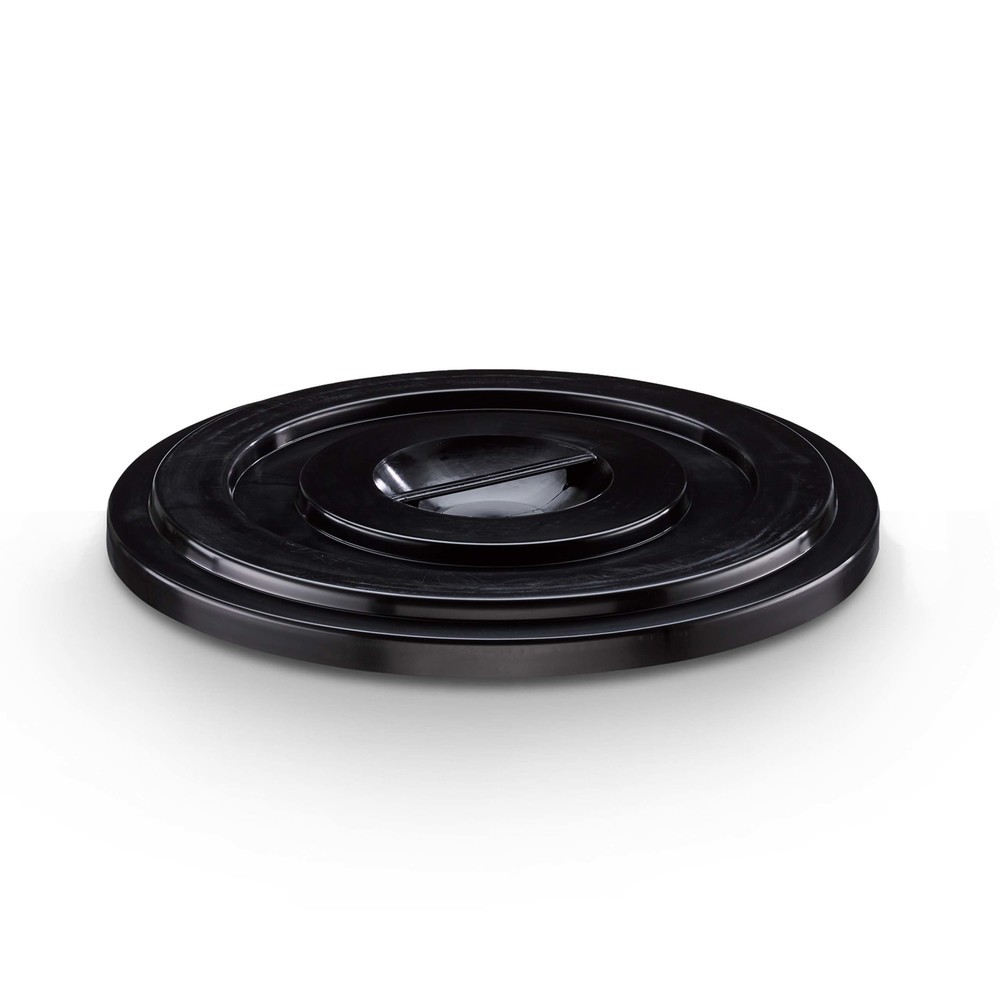 Illustration du produit: Couvercle pour tonneau en plastique, noir, 75 litres
