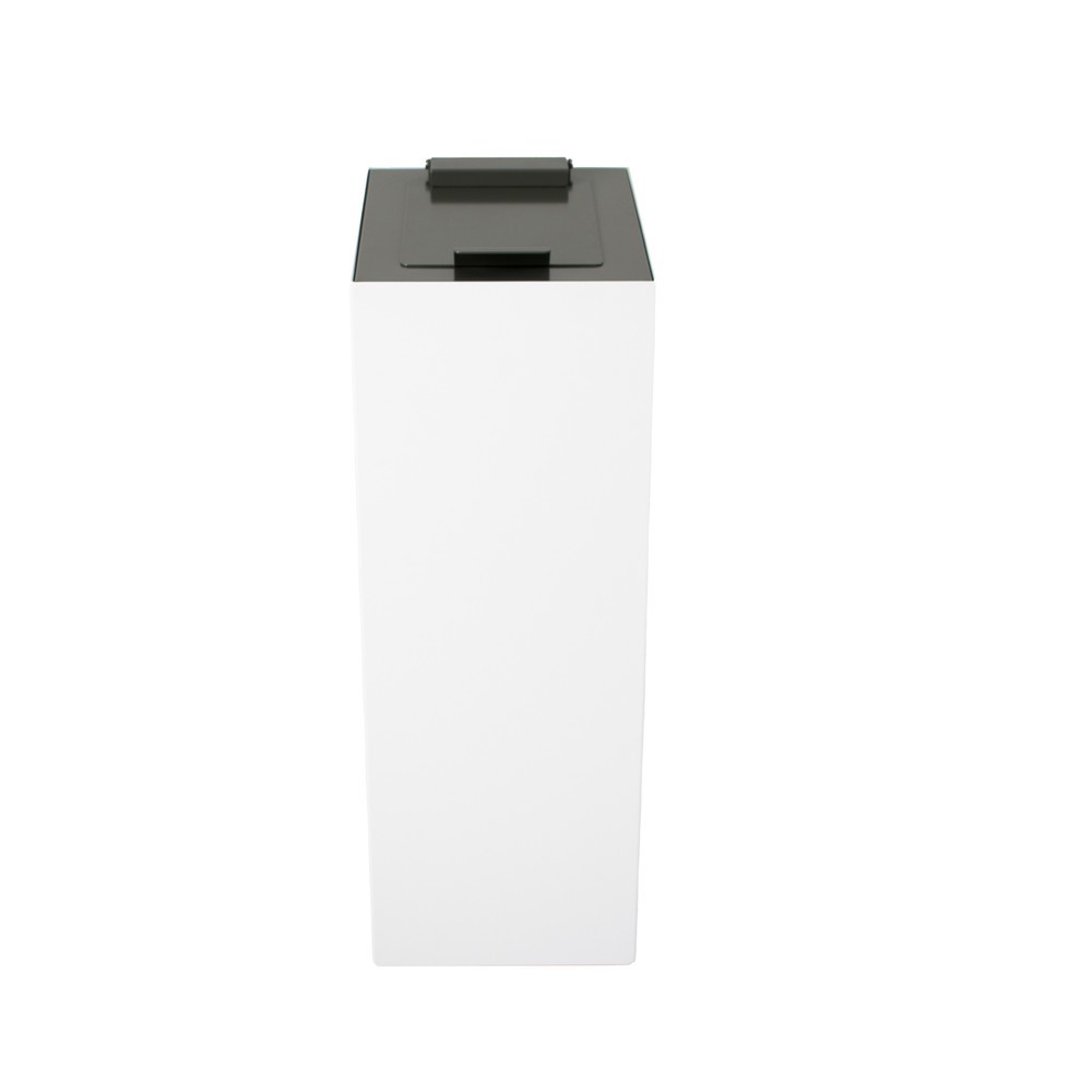 N° de l'image du produit 6 : Couvercle rabattable pour dispositif modulaire de tri des déchets, gris foncé