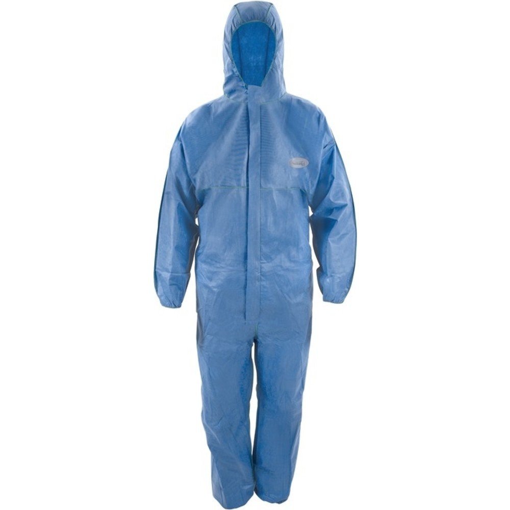 Produktabbildung: COVERTEX Schutzoverall, blau, Größe XXL, PSA-Kategorie III
