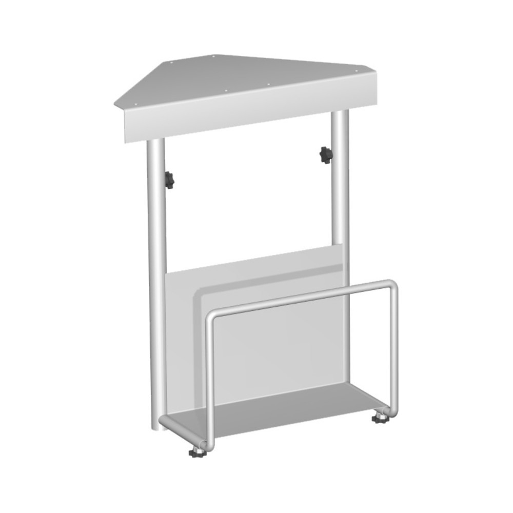 Product afbeelding: CPU-houder voor kantoormeubelserie Profi, b x d 125-225 x 380 mm
