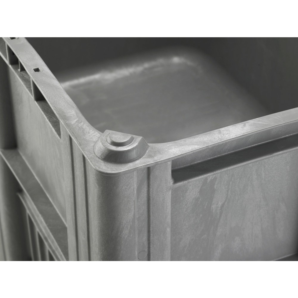 Produktabbildung Nr. 2: CRAEMER Palettenbox, 1.200 x 800 x 760 mm, 3 Kufen, grau