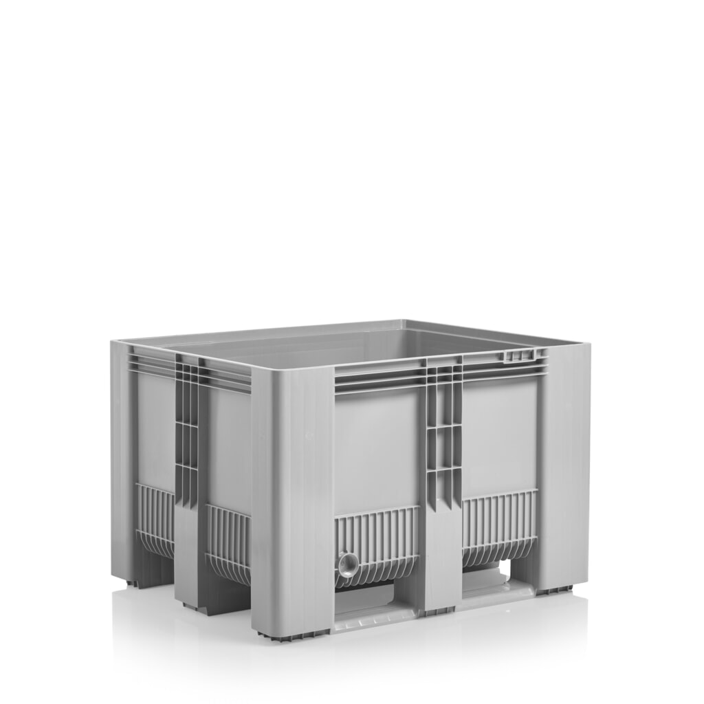 CRAEMER Palettenbox, extrem widerstandsfähig, 610 l, geschlossene Wände Produktabbildung: CRAEMER Palettenbox, extrem widerstandsfähig, 610 l, geschlossene Wände