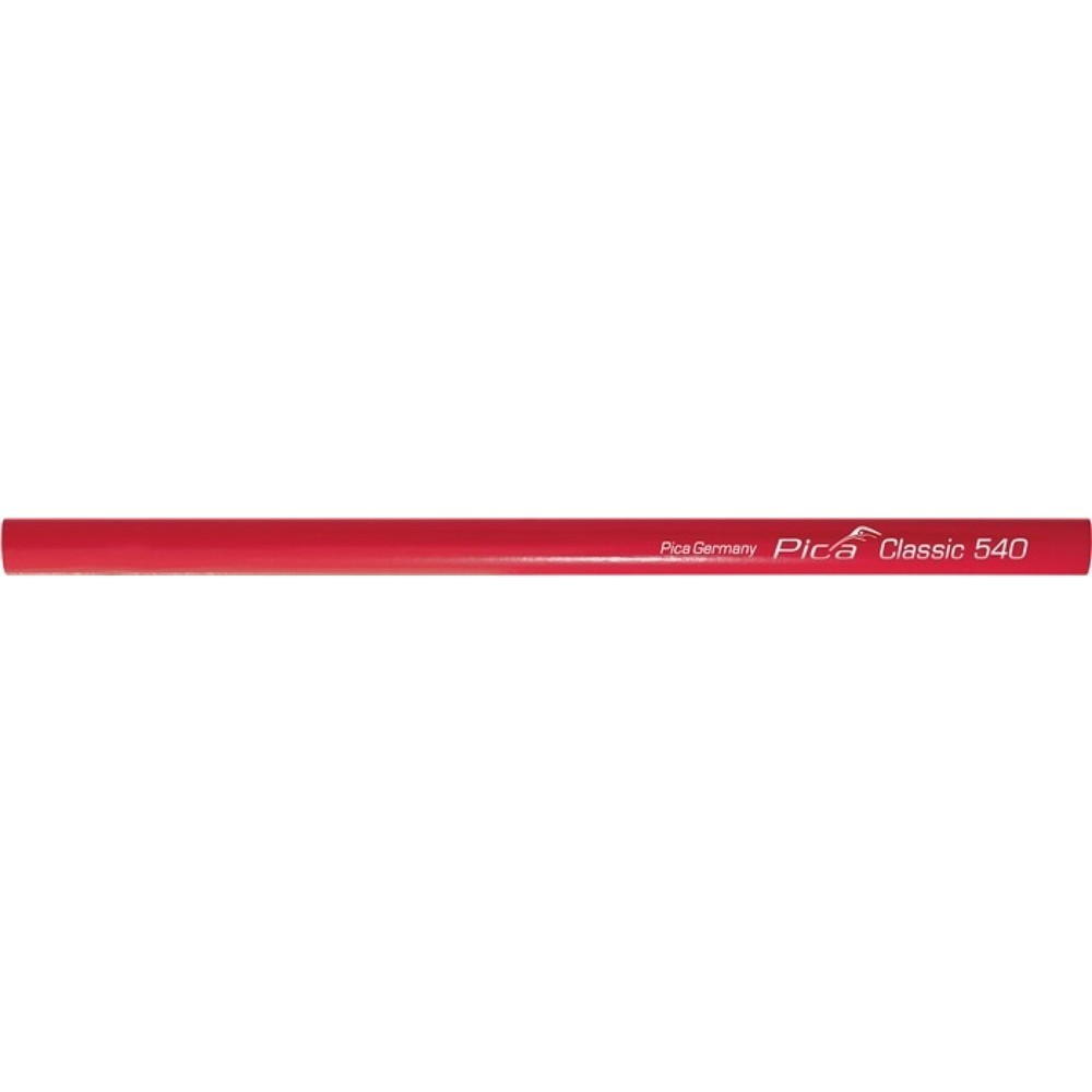 N° de l'image du produit 1 : Crayon de charpentier Pica Classic 540 longueur 24 cm 2H non taillé PICA