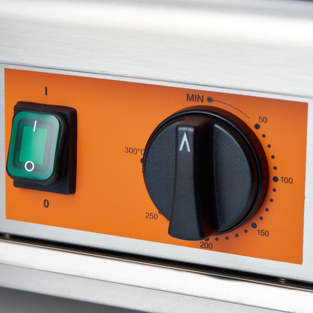 N° de l'image du produit 3 : Crêpière Stalgast avec plaque Ø 400 mm, 450 x 470 x 220 mm (L x P x H), 3 kW 230 V