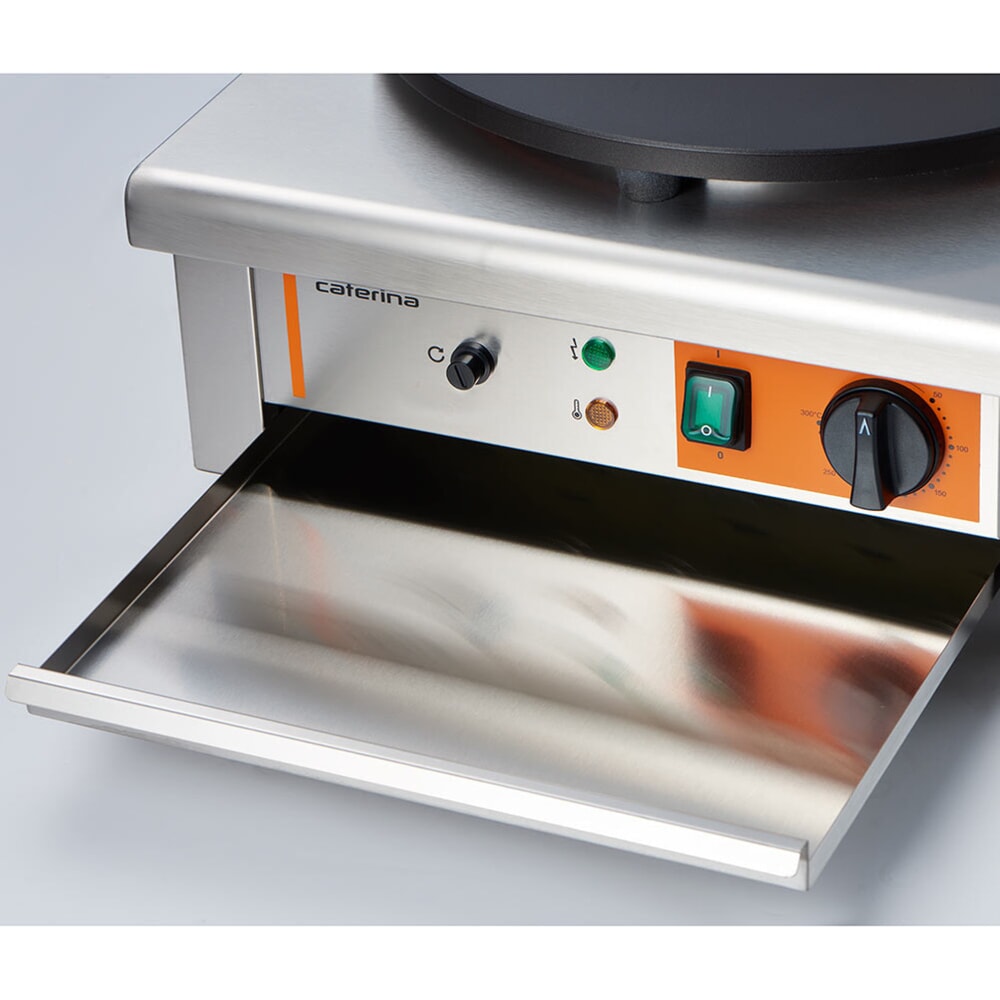 N° de l'image du produit 4 : Crêpière Stalgast avec plaque Ø 400 mm, 450 x 470 x 220 mm (L x P x H), 3 kW 230 V