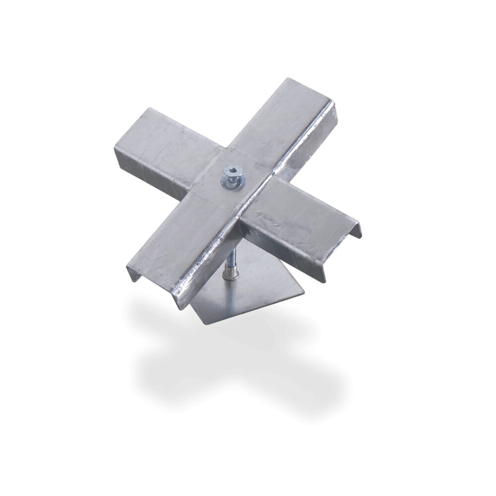 Illustration du produit: Croisillon pour bac de rétention plat en acier, capacité de charge 6 500 kg/m²