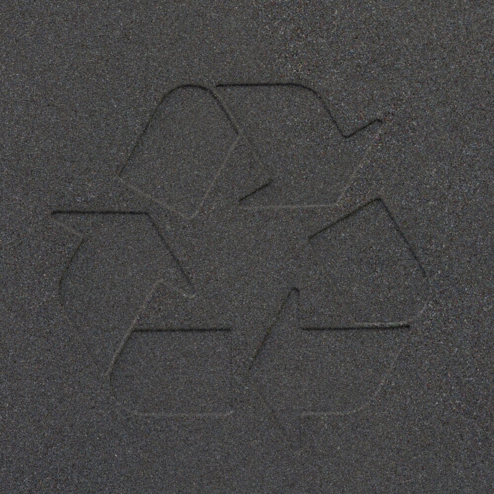 Número de imagen del producto 9: Cubo de residuos BRICKBIN para plásticos de plástico reciclado, 65 litros, cuadrado, gris/naranja