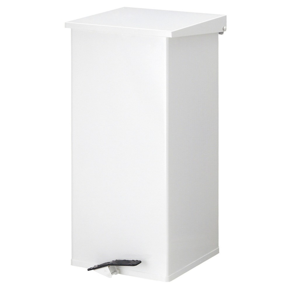 Imagen del producto: Cubo de residuos CARRO Kick con pedal, 110 litros, blanco