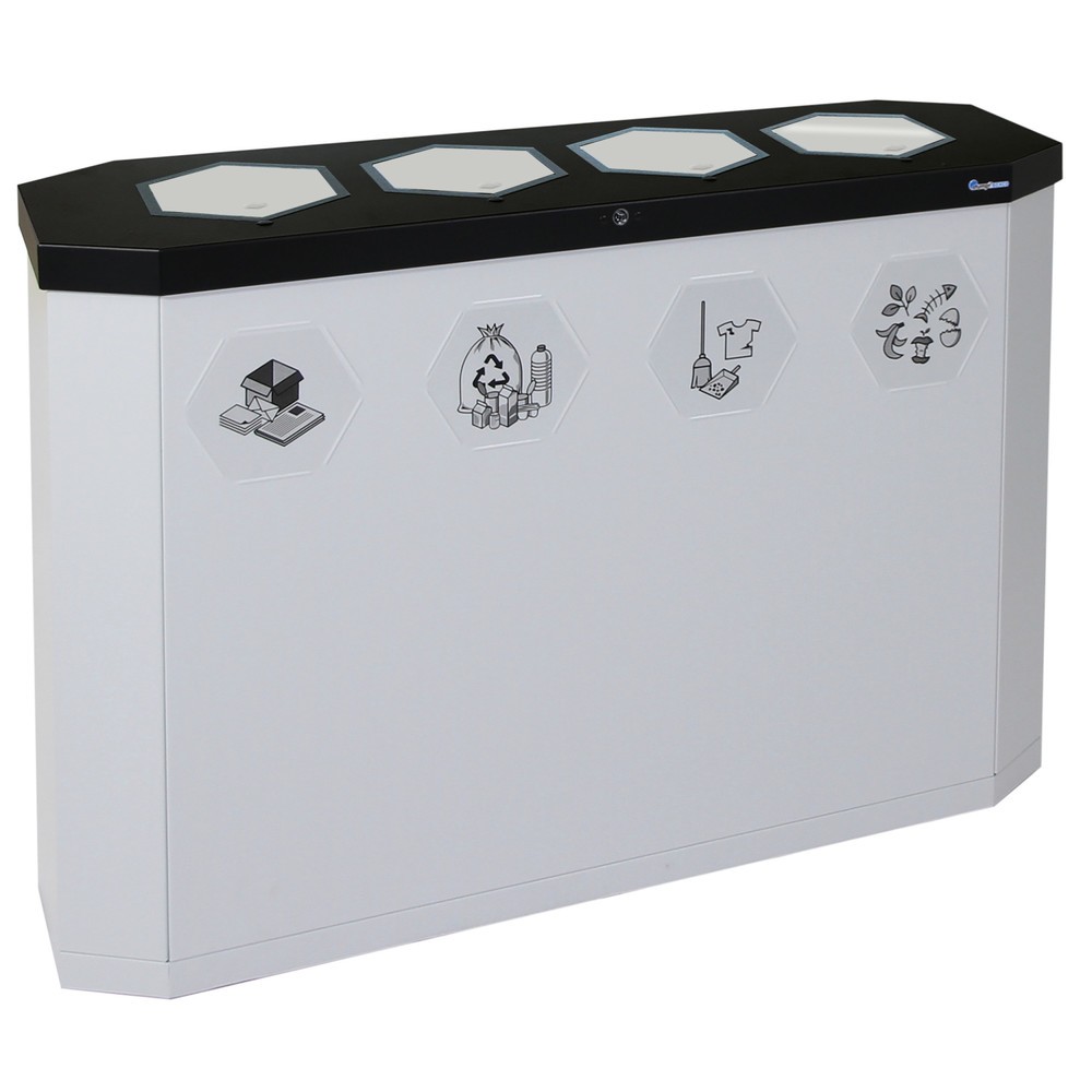 Imagen del producto: Cubo de residuos stumpf® Sixco 4 swing gris claro