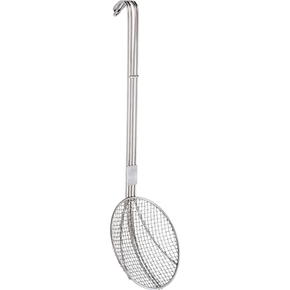 Illustration du produit: Cuillère à pâtisserie / à frire Stalgast en acier chromé, Ø 16 cm, longueur du manche 47 cm