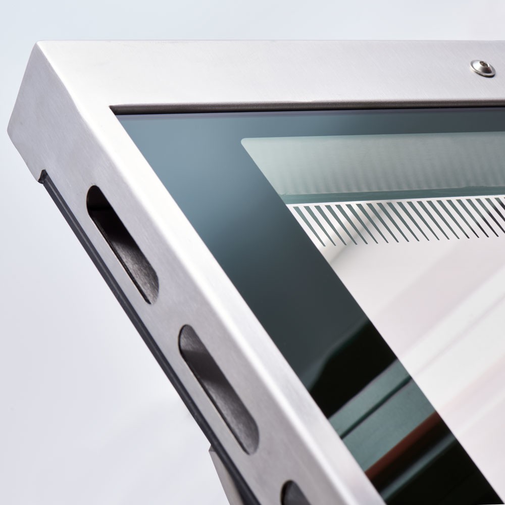 N° de l'image du produit 5 : Cuisinière à gaz Stalgast avec 6 feux (3,5+3x5+2x7), four électrique GN2/1 et meuble bas, Série 700 ND