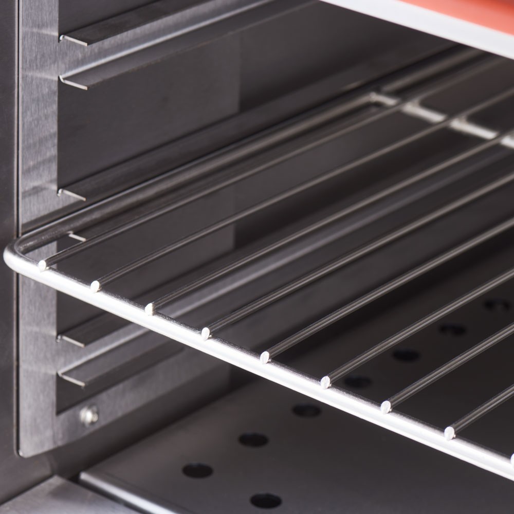 N° de l'image du produit 6 : Cuisinière à gaz Stalgast avec 6 feux (3,5+3x5+2x7), four électrique GN2/1 et meuble bas, Série 700 ND