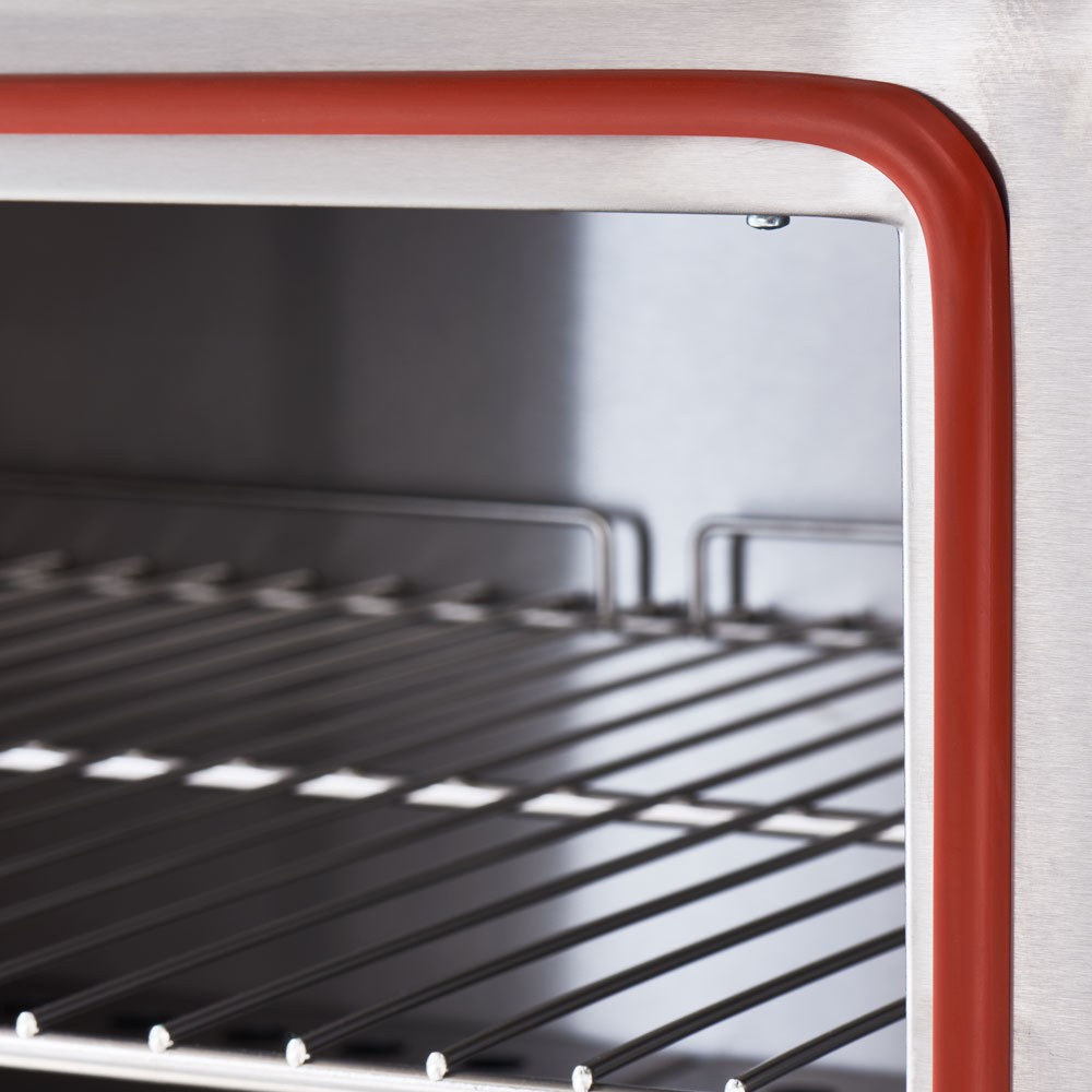 N° de l'image du produit 6 : Cuisinière électrique Stalgast avec 4 plaques de cuisson et four à convection GN 1/1, Série 700 ND