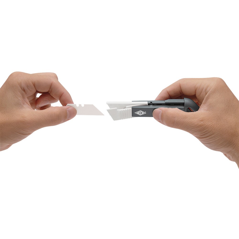 N° de l'image du produit 3 : Cutter de sécurité WEDO® Safeline COMPACT, avec lame en céramique de 19 mm