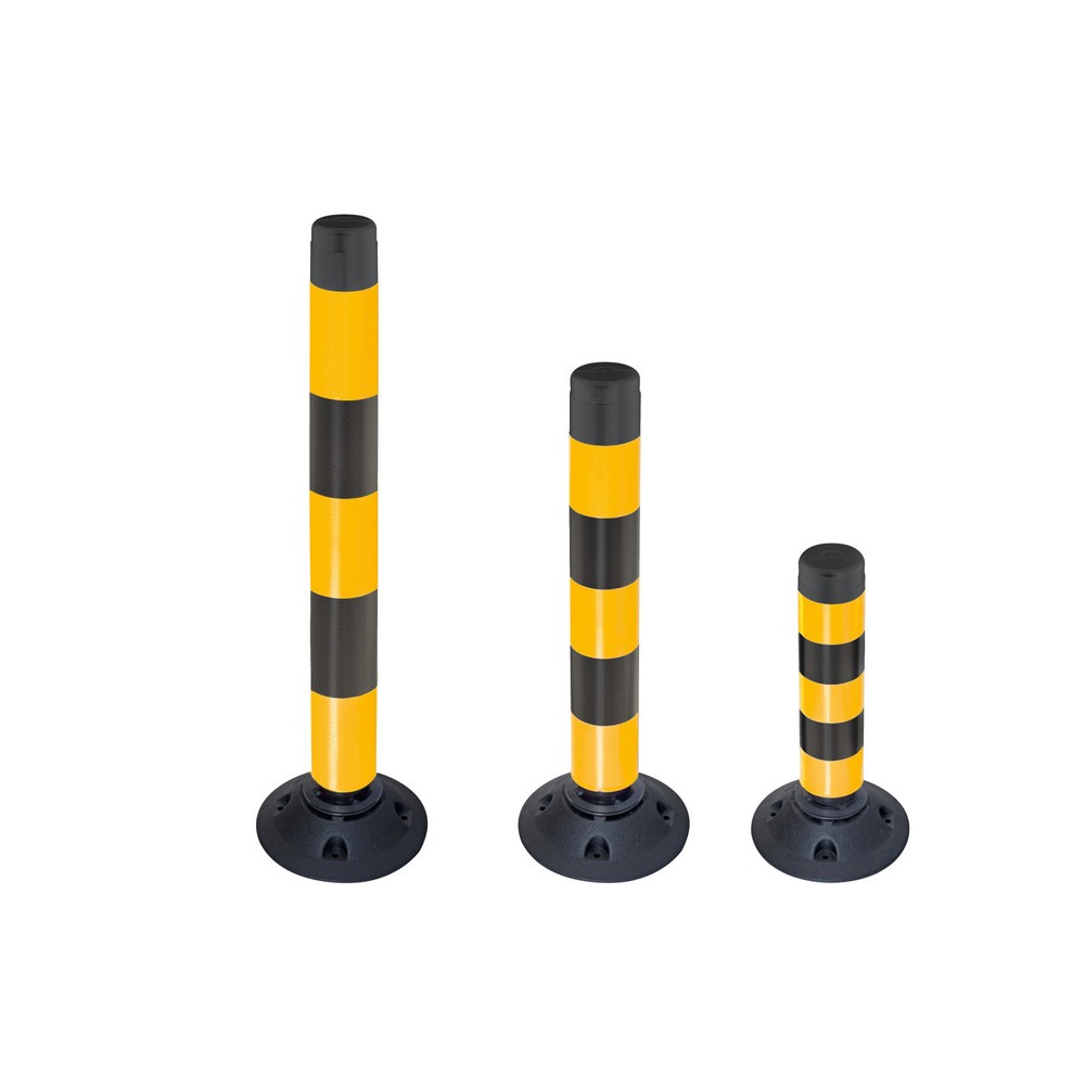 Illustration du produit: Cylindre de signalisation FlexPin, jaune/noir, 460 mm