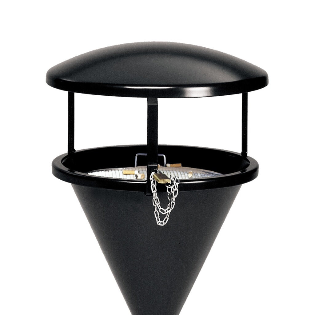 Dach für VAR® Standascher CLASSIC, Stahl, verkehrsweiß Produktabbildung: Dach für VAR® Standascher CLASSIC, Stahl, verkehrsweiß