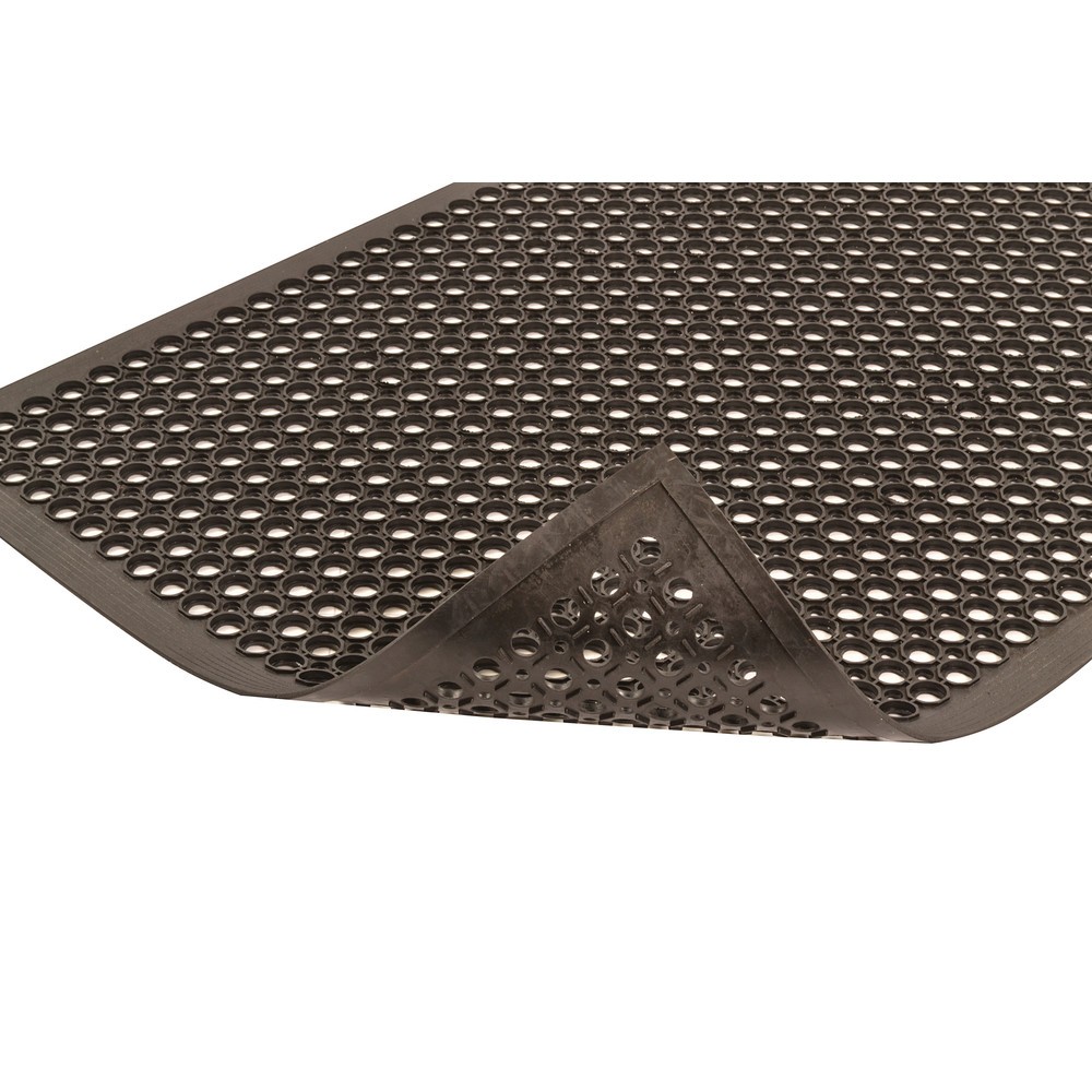 N° de l'image du produit 4 : Dalle de poste de travail pour locaux humides et secs, drainage à perforations, lxP 910 x 1 520 mm