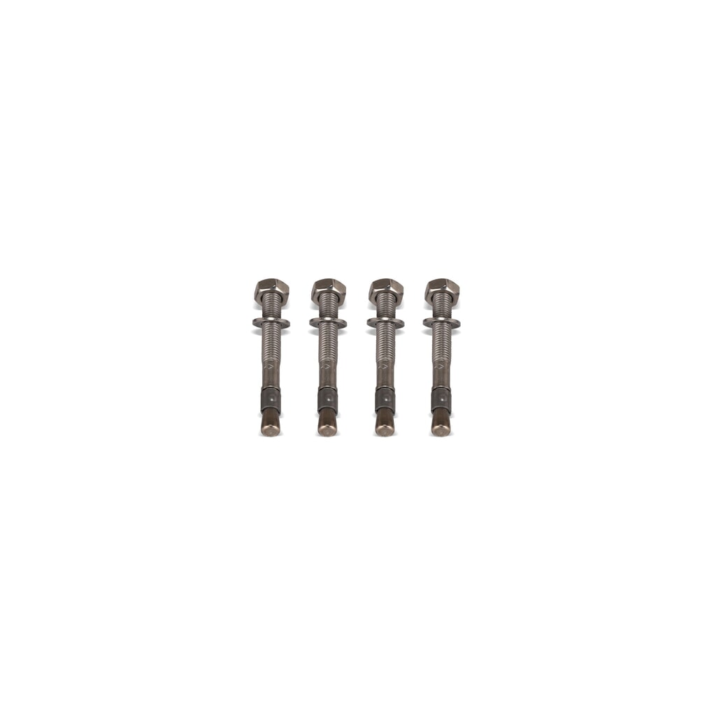 dancop Bodenanker-Montage-Set, Edelstahl, 4 Stk/VE Produktabbildung: dancop Bodenanker-Montage-Set, Edelstahl, 4 Stk/VE