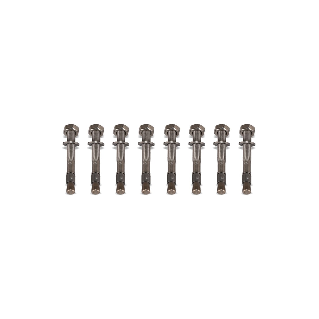 dancop Bodenanker-Montage-Set, Edelstahl, 8 Stk/VE Produktabbildung: dancop Bodenanker-Montage-Set, Edelstahl, 8 Stk/VE