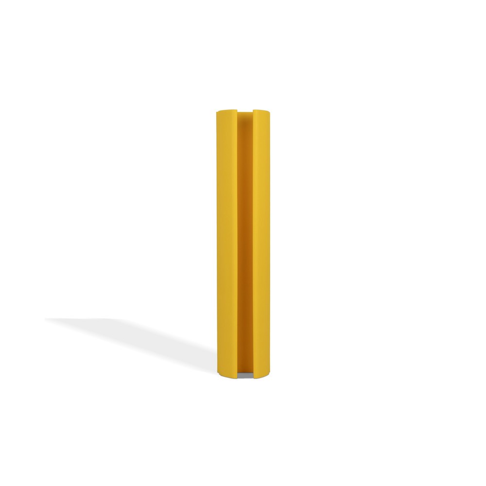 N° de l'image du produit 9 : Dancop d-flexx Protection contre les chocs pour rayonnages Alfa, en plastique, dimensions intérieures Hxl 600 x 75-99 mm