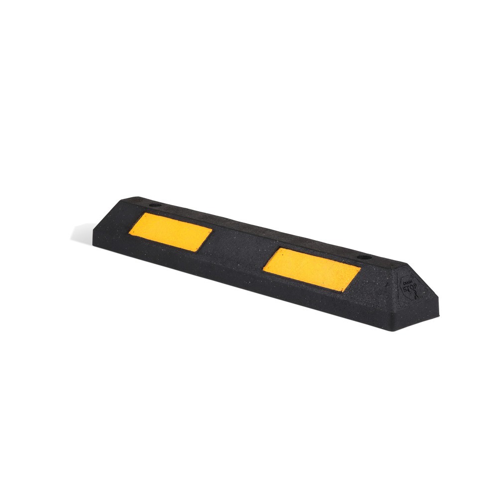 Produktabbildung Nr. 2: dancop Parkplatzbegrenzung PS90, Breite 870 mm, gelb/schwarz