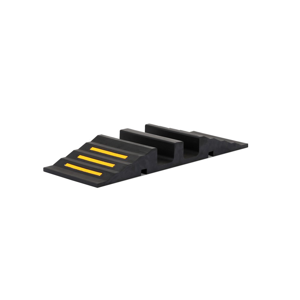 N° de l'image du produit 4 : dancop Passage pour flexibles et câbles, rampe, largeur 300 mm, noir