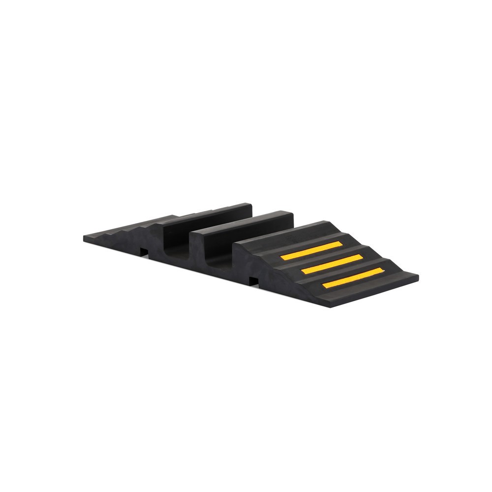N° de l'image du produit 6 : dancop Passage pour flexibles et câbles, rampe, largeur 300 mm, noir