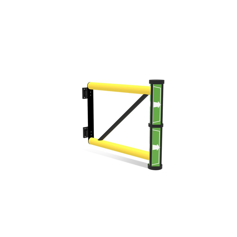 N° de l'image du produit 2 : dancop Porte battante pour garde-corps de sécurité « Delta », H x l 1 200 x 800 mm