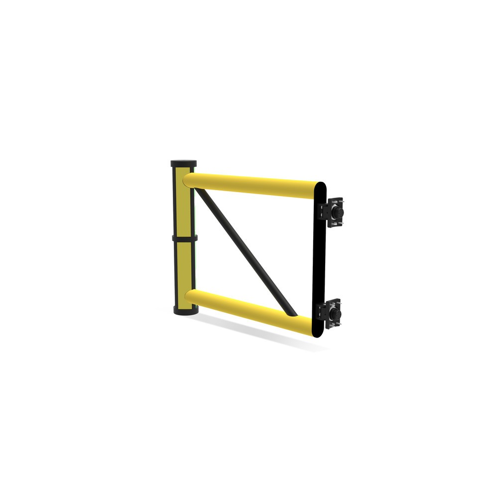 N° de l'image du produit 6 : dancop Porte battante pour garde-corps de sécurité « Delta », H x l 1 200 x 800 mm