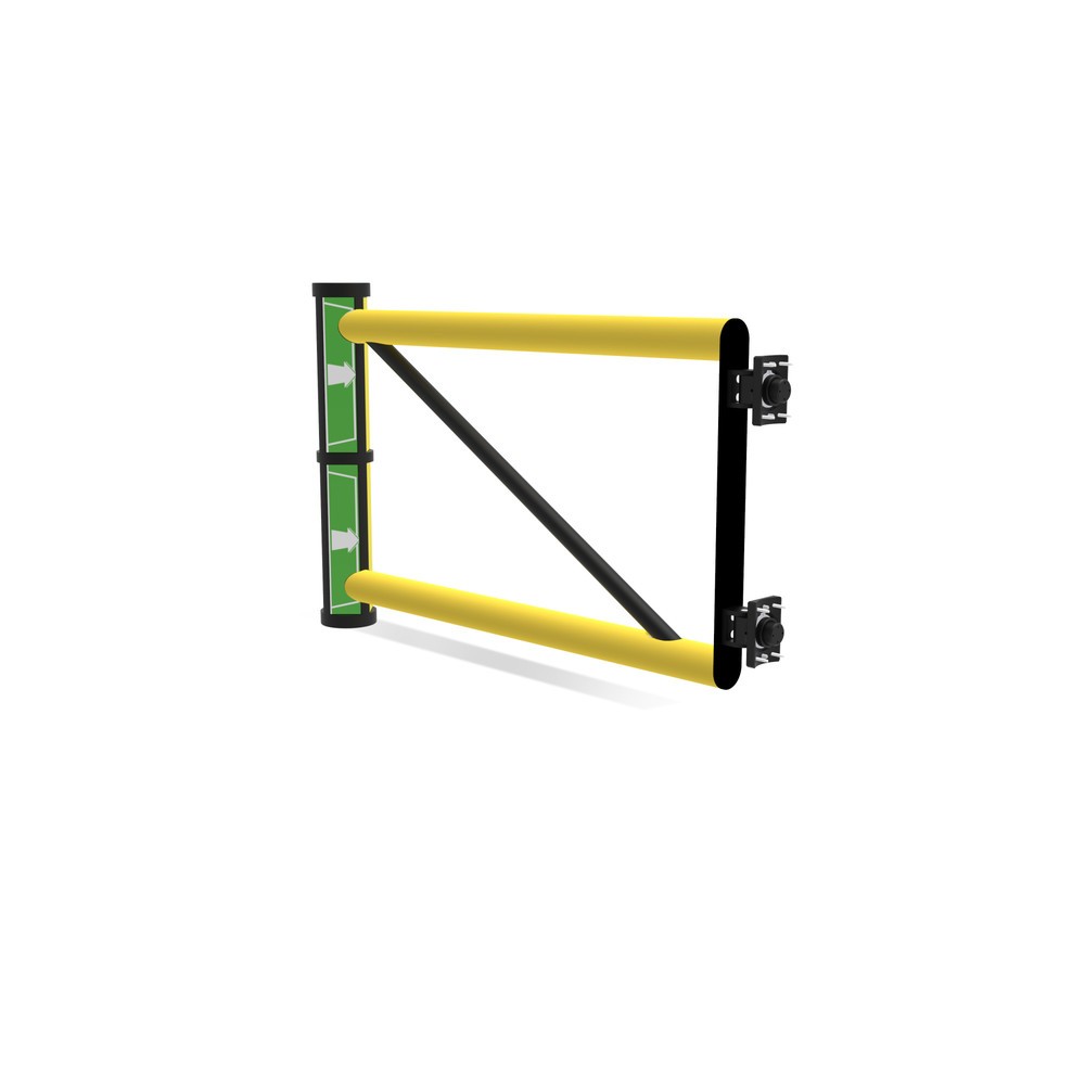 N° de l'image du produit 6 : dancop Porte battante pour garde-corps de sécurité « Delta », H x l 1 200 x 1 000 mm