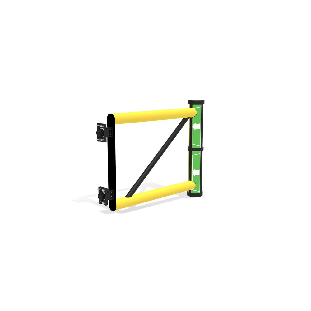 N° de l'image du produit 8 : dancop Porte battante pour garde-corps de sécurité « Delta », H x l 1 200 x 800 mm