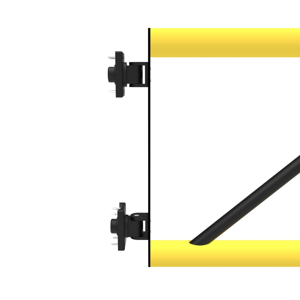 N° de l'image du produit 10 : dancop Porte battante pour garde-corps de sécurité « Delta », H x l 1 200 x 800 mm