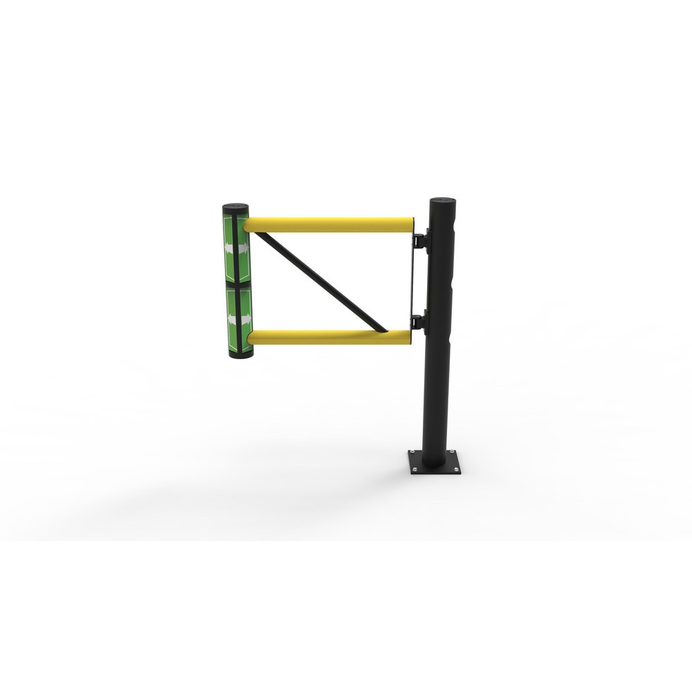 N° de l'image du produit 12 : dancop Porte battante pour garde-corps de sécurité « Delta », H x l 1 200 x 800 mm