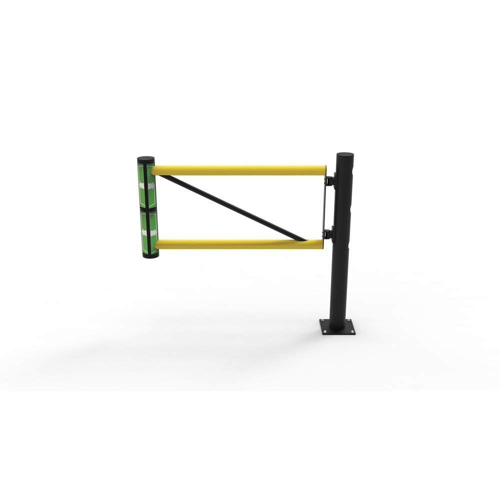 N° de l'image du produit 12 : dancop Porte battante pour garde-corps de sécurité « Delta », H x l 1 200 x 1 200 mm