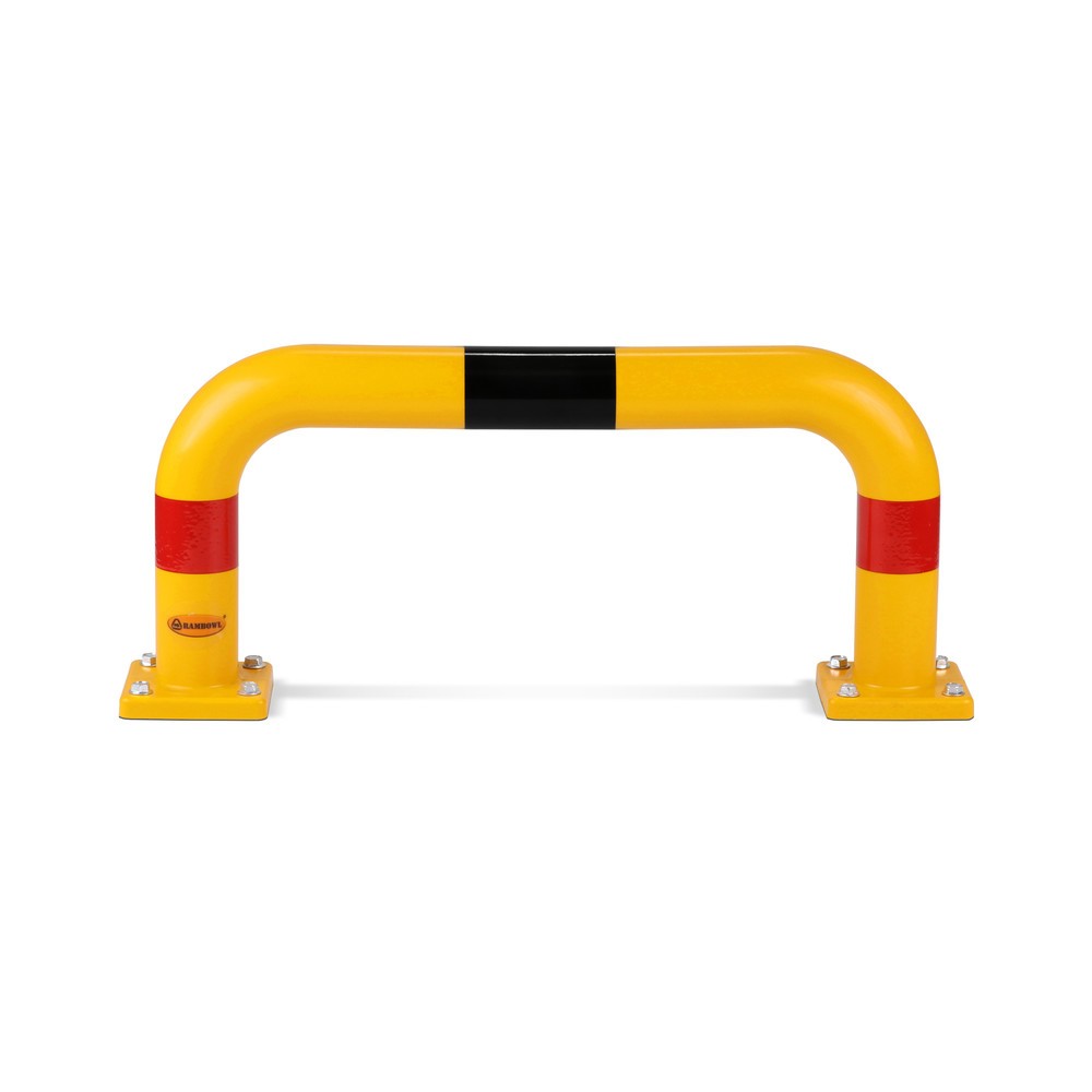 Produktabbildung Nr. 11: Dancop Rammschutzbügel Rambowl, Innen- und Außenbereich, HxL 140 x 1.000 mm