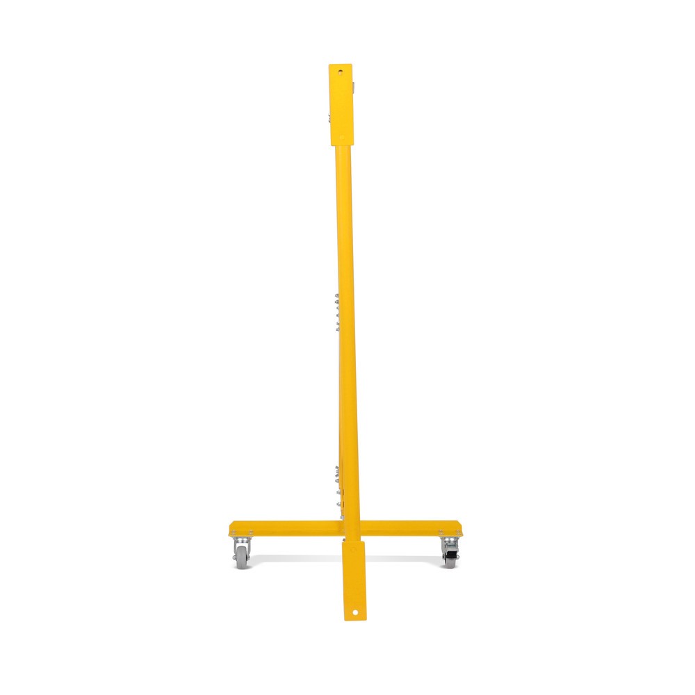 Produktabbildung Nr. 7: dancop Scherengitter, Rollen einseitig, Wandmontage, Breite 3.600 mm, schwarz/gelb